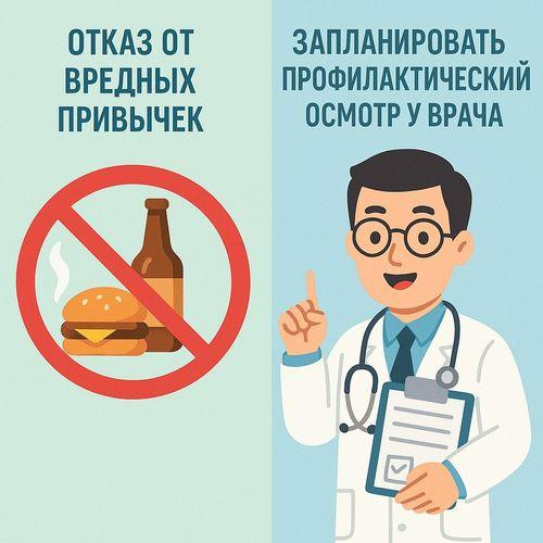 Откажитесь от вредных привычек!