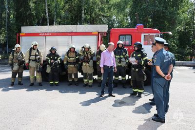 Учебная тревога в Пензенской офтальмологической больнице